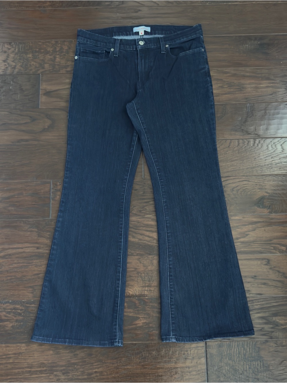 Lucky Brand Jean Dark Indigo Women's 12 Sweet Mid Rise Flare